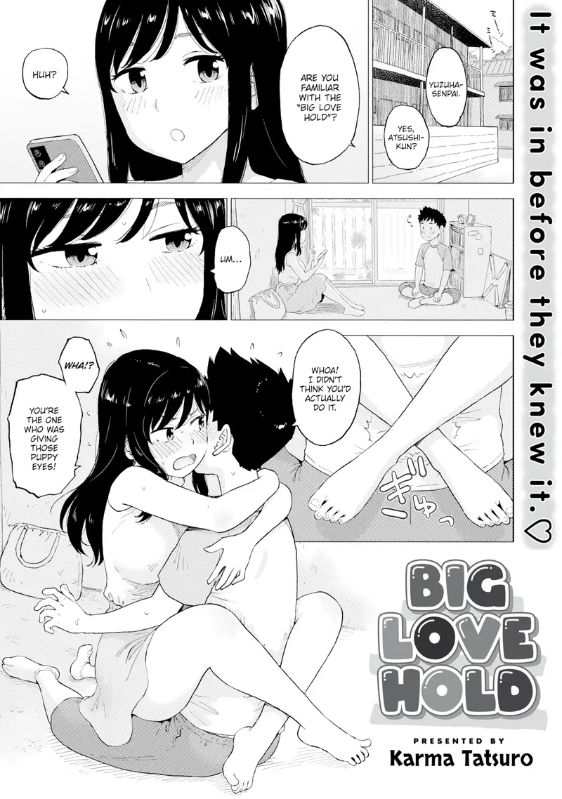 'Big Love Hold' cover