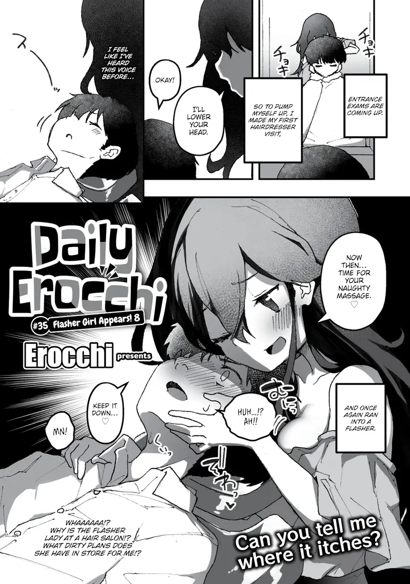 'Daily Erocchi #35 Flasher Girl Appears! 8' cover