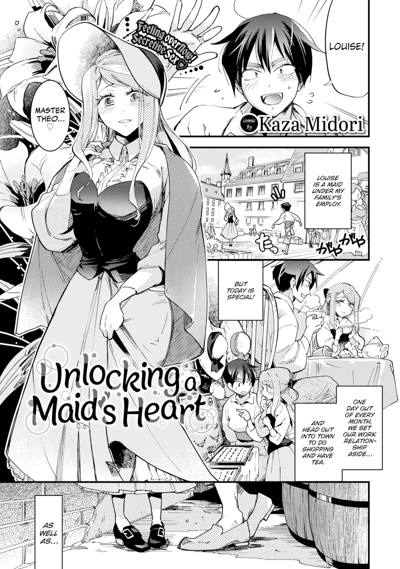 'Unlocking a Maid's Heart' cover