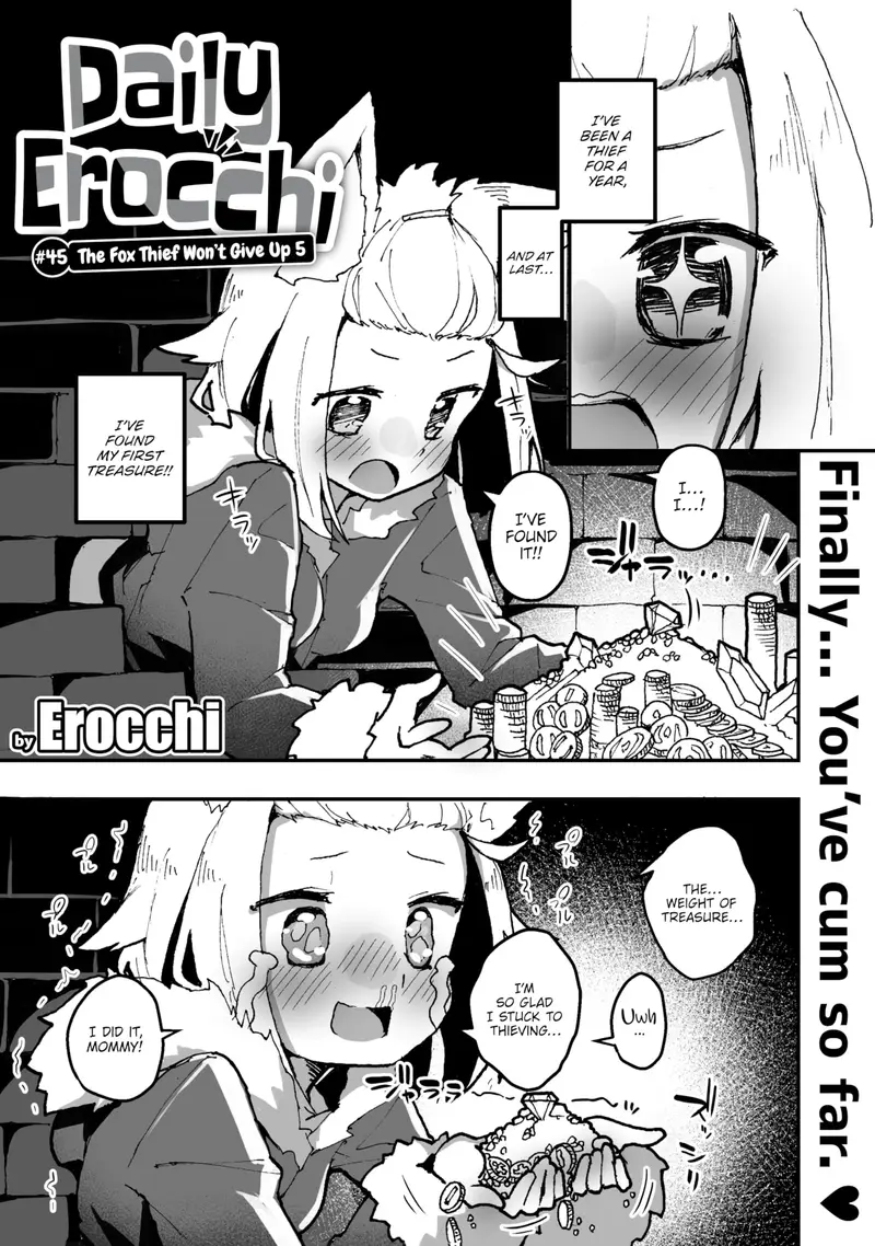 'Daily Erocchi #45 The Fox Thief Won't Give Up 5' cover