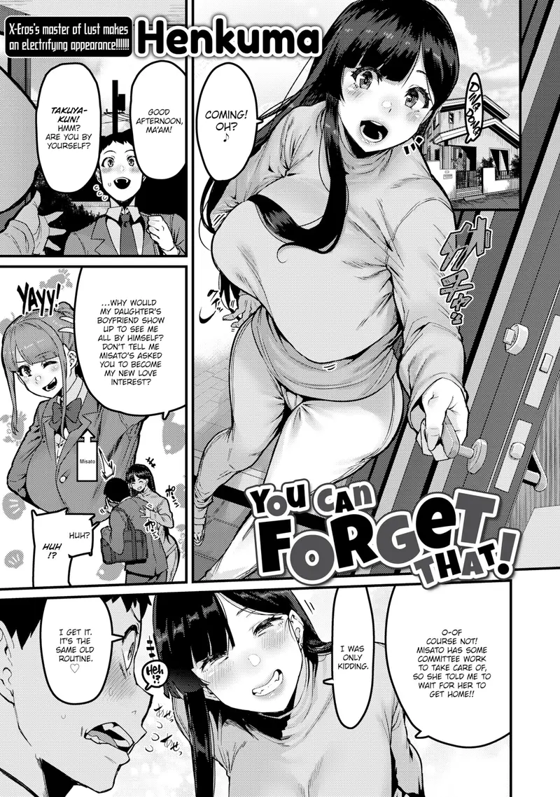 'You Can Forget That!' cover