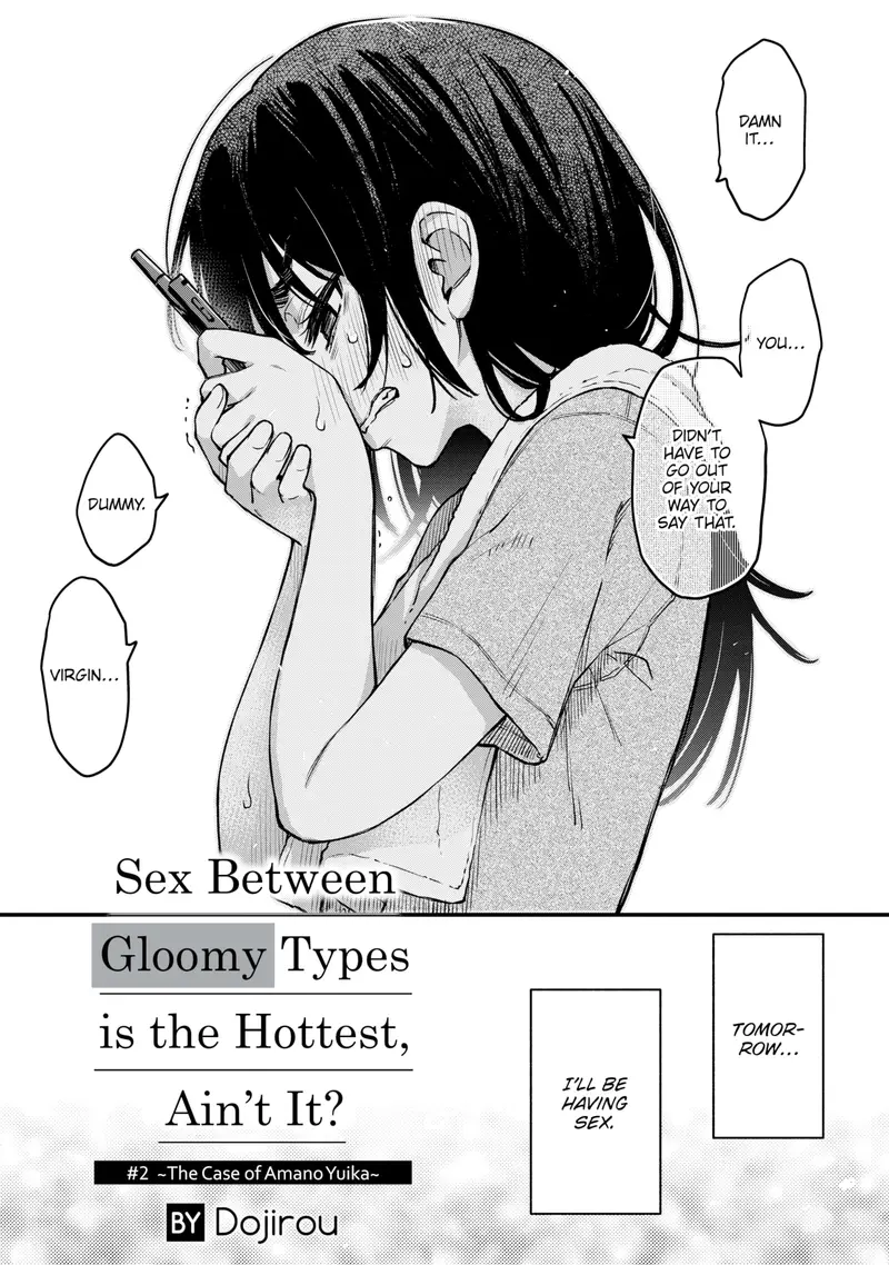 'Sex Between Gloomy Types is the Hottest, Ain't It? #2 ~The Case of Amano Yuika~' cover