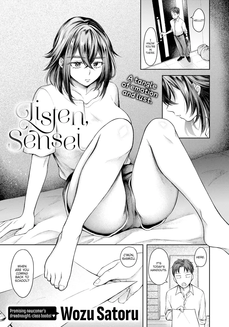 'Listen, Sensei' cover