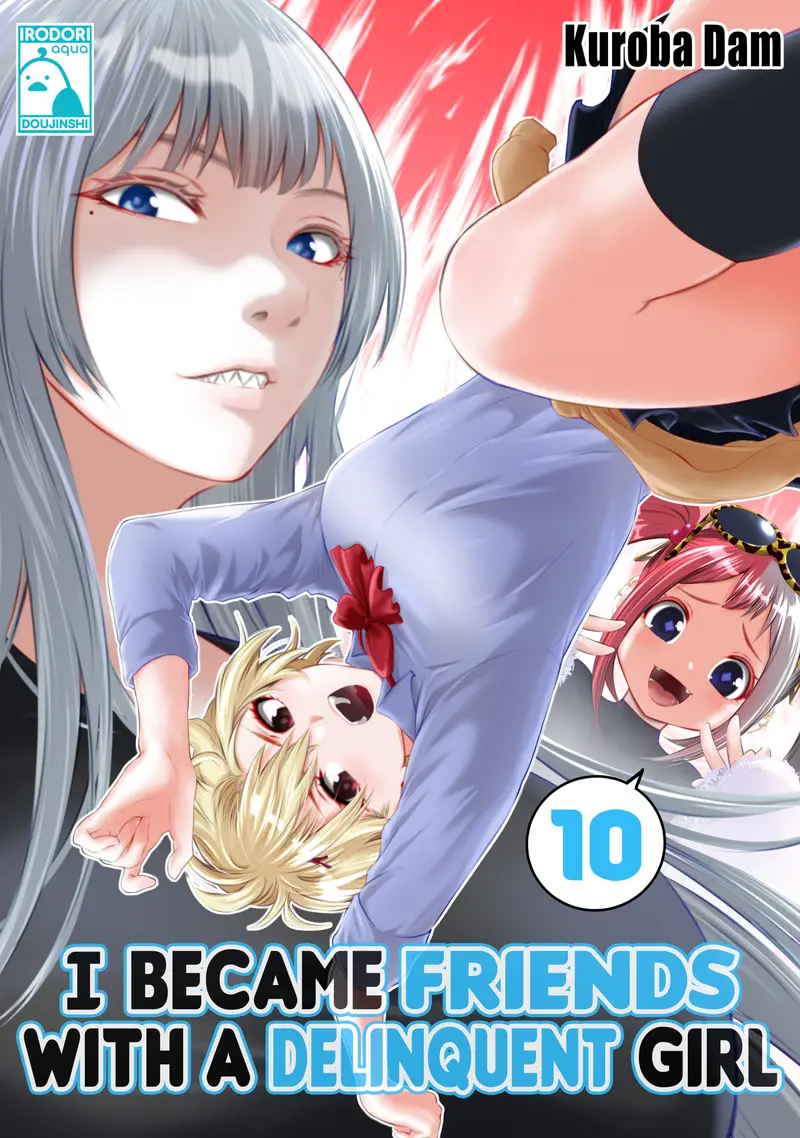 'I Became Friends With a Delinquent Girl 10' cover