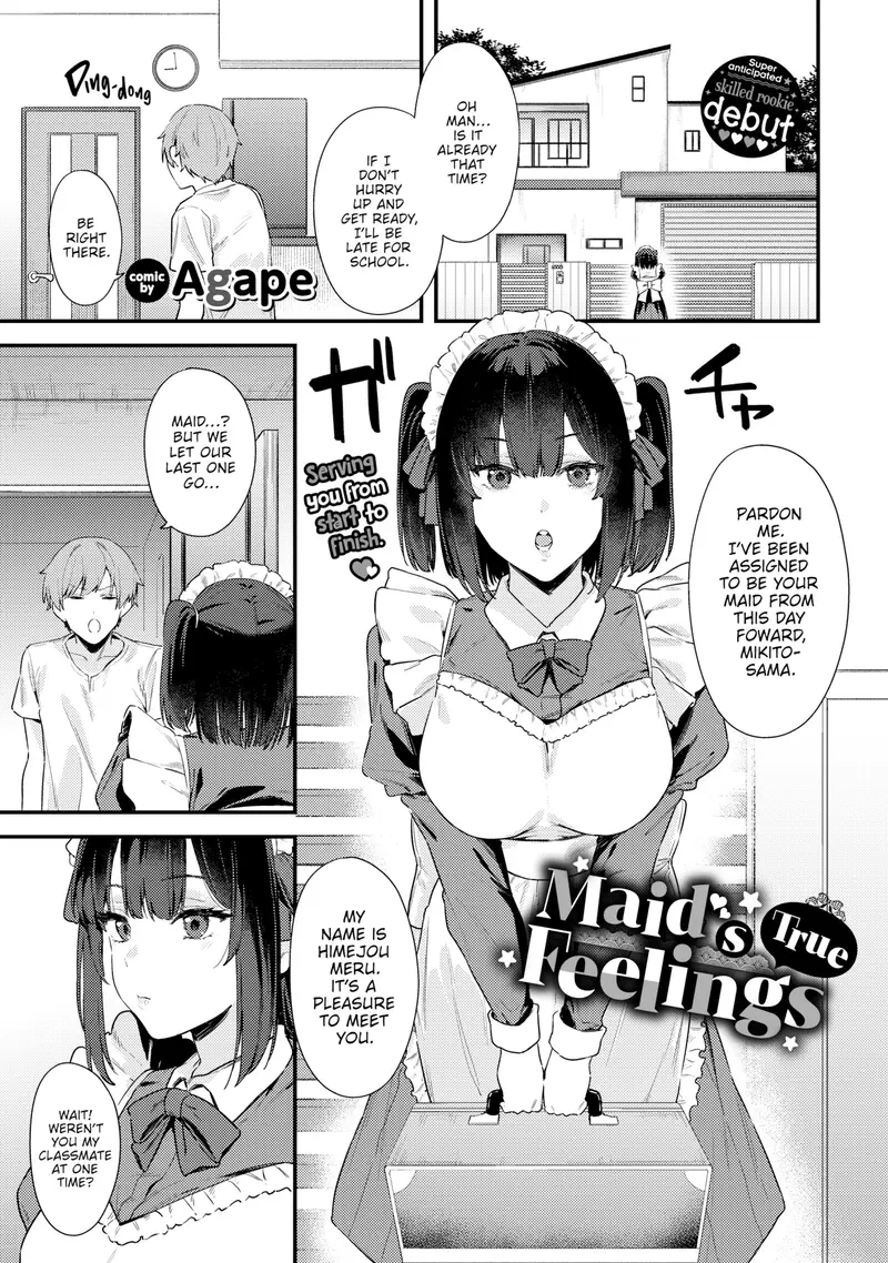 'Maid's True Feelings' cover