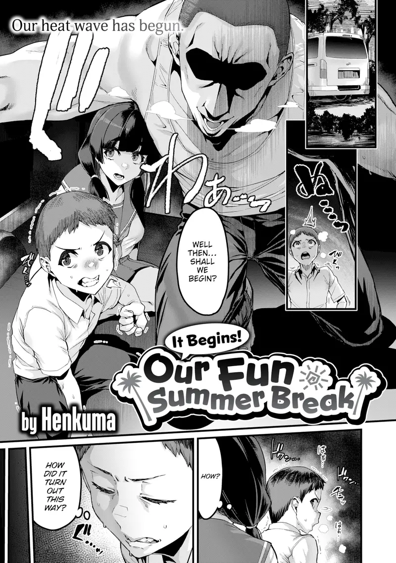 'It Begins! Our Fun Summer Break' cover