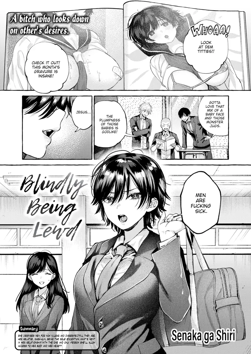 'Blindly Being Lewd' cover
