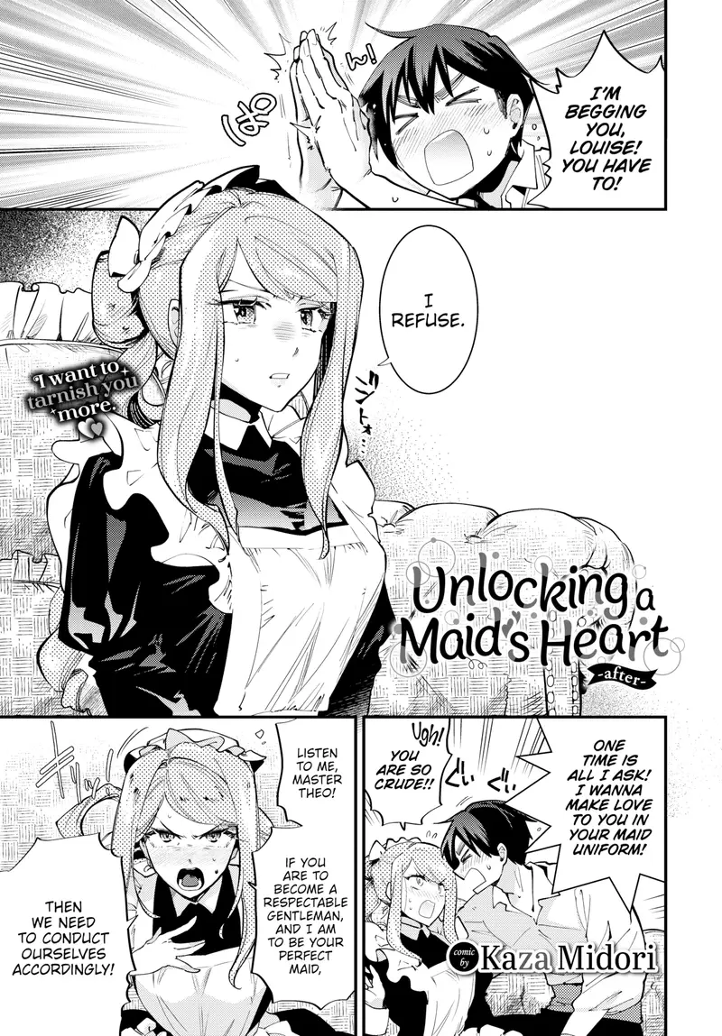 'Unlocking a Maid's Heart - After' cover