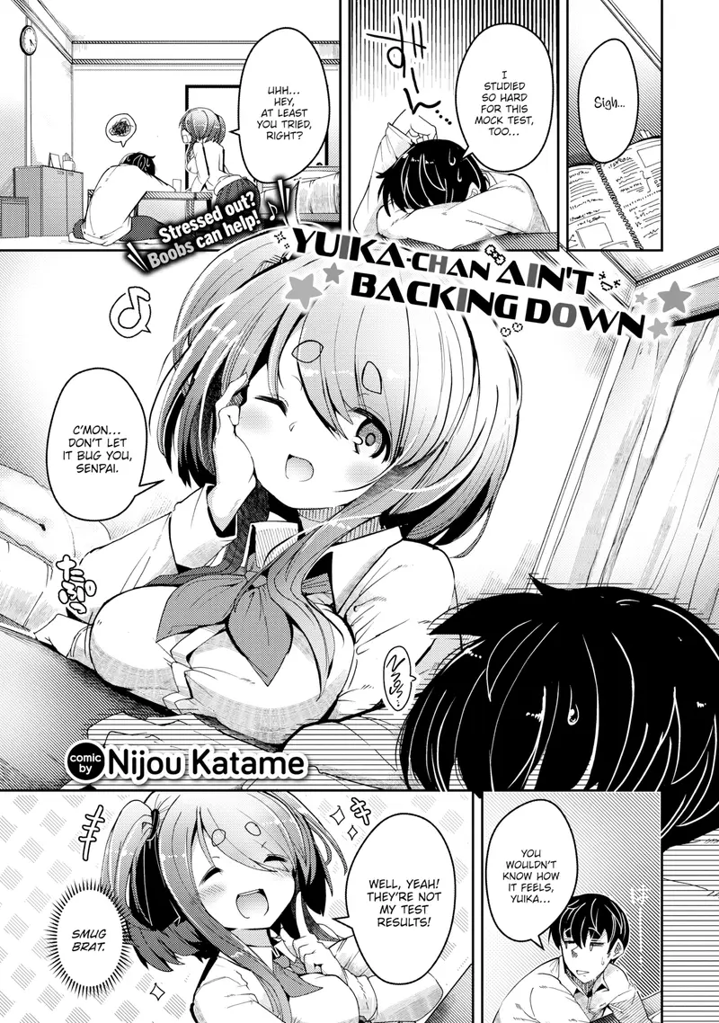 'Yuika-chan Ain't Backing Down' cover