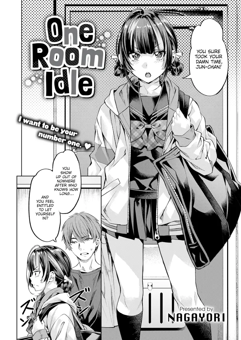 'One Room Idle' cover