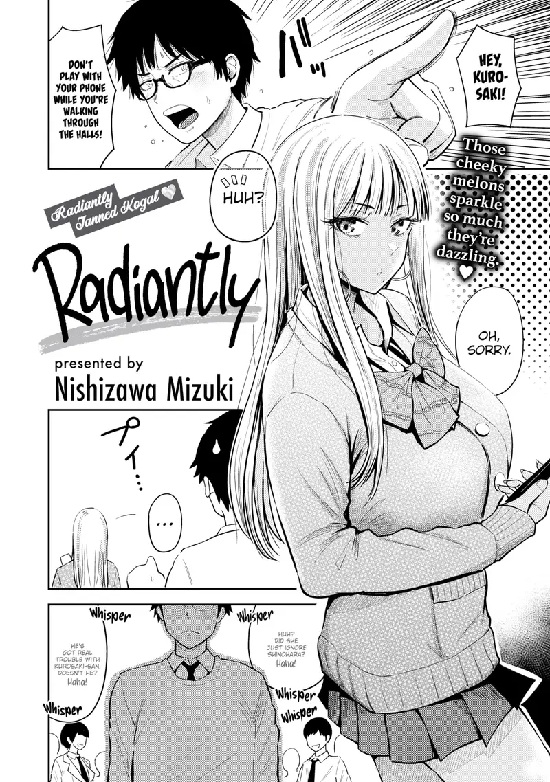 'Radiantly' cover