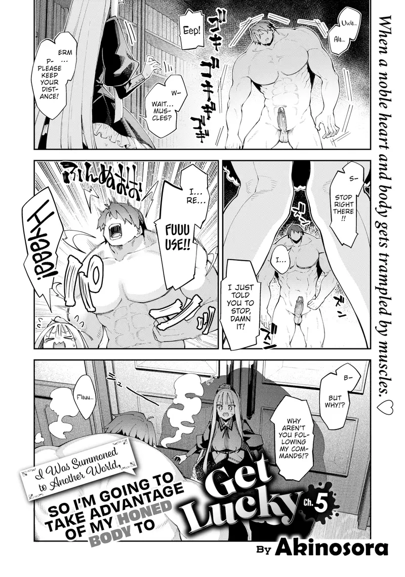 'I Was Summoned to Another World, So I'm Going to Take Advantage of My Honed Body to Get Lucky ~Part 5~' cover