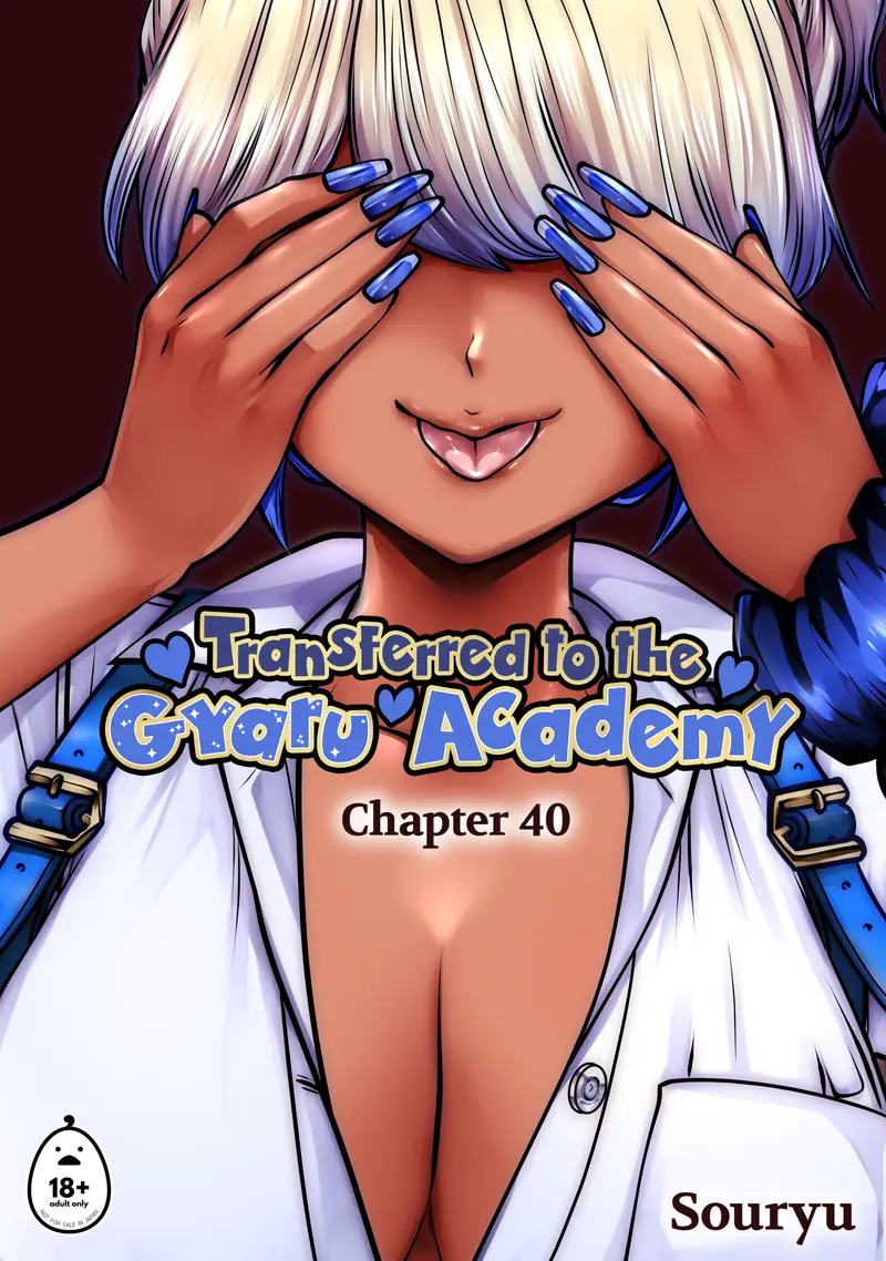 'Transferred to the Gyaru Academy - Chapter 40' cover