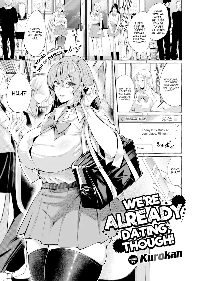'We're Already Dating, Though!' cover