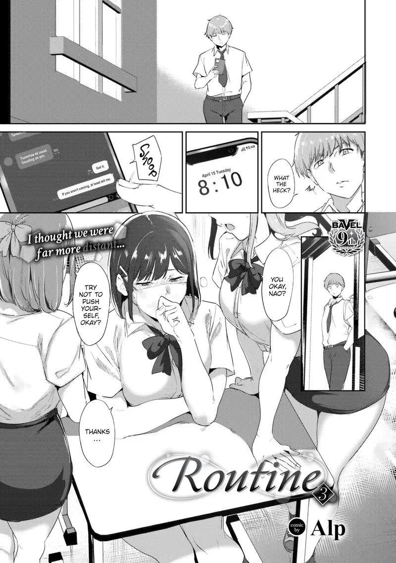 'Routine 3' cover