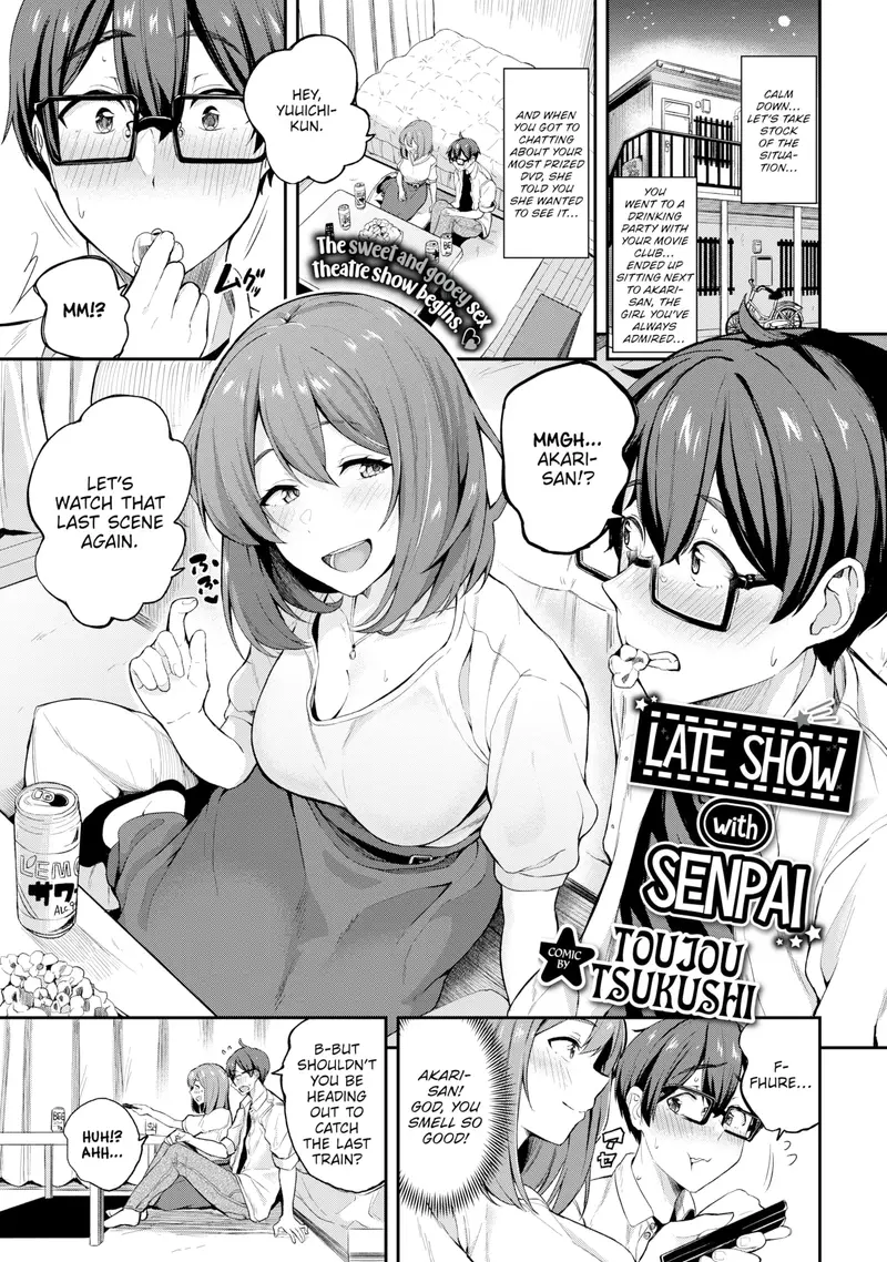 'Late Show With Senpai' cover