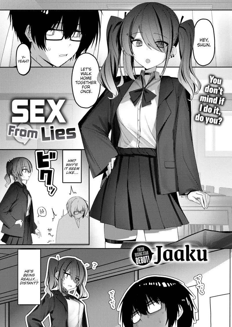 'Sex From Lies' cover