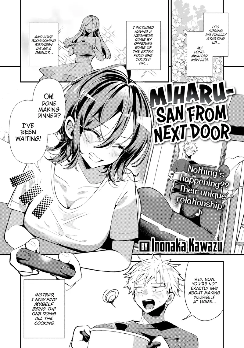 'Miharu-san From Next Door' cover