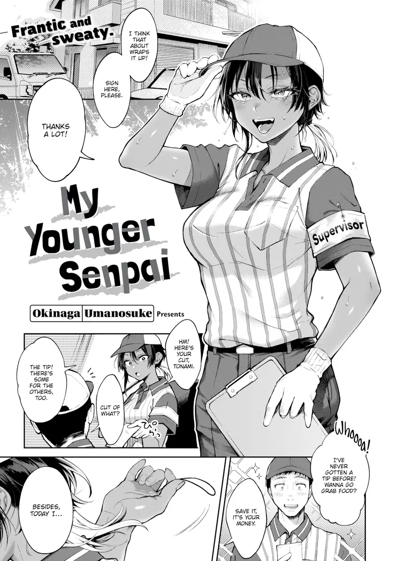 'My Younger Senpai' cover