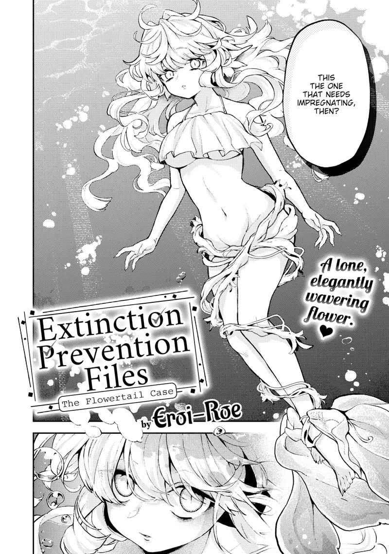 'Extinction Prevention Files - The Flowertail Case' cover