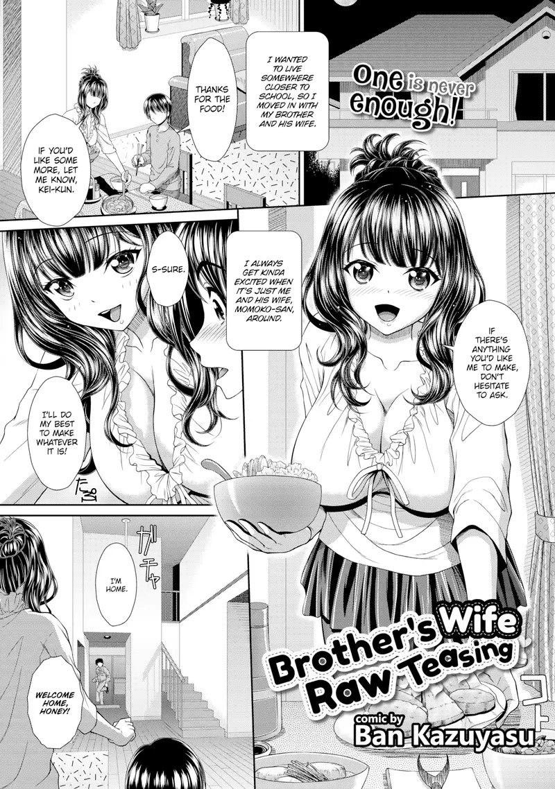 'Brother's Wife Raw Teasing' cover
