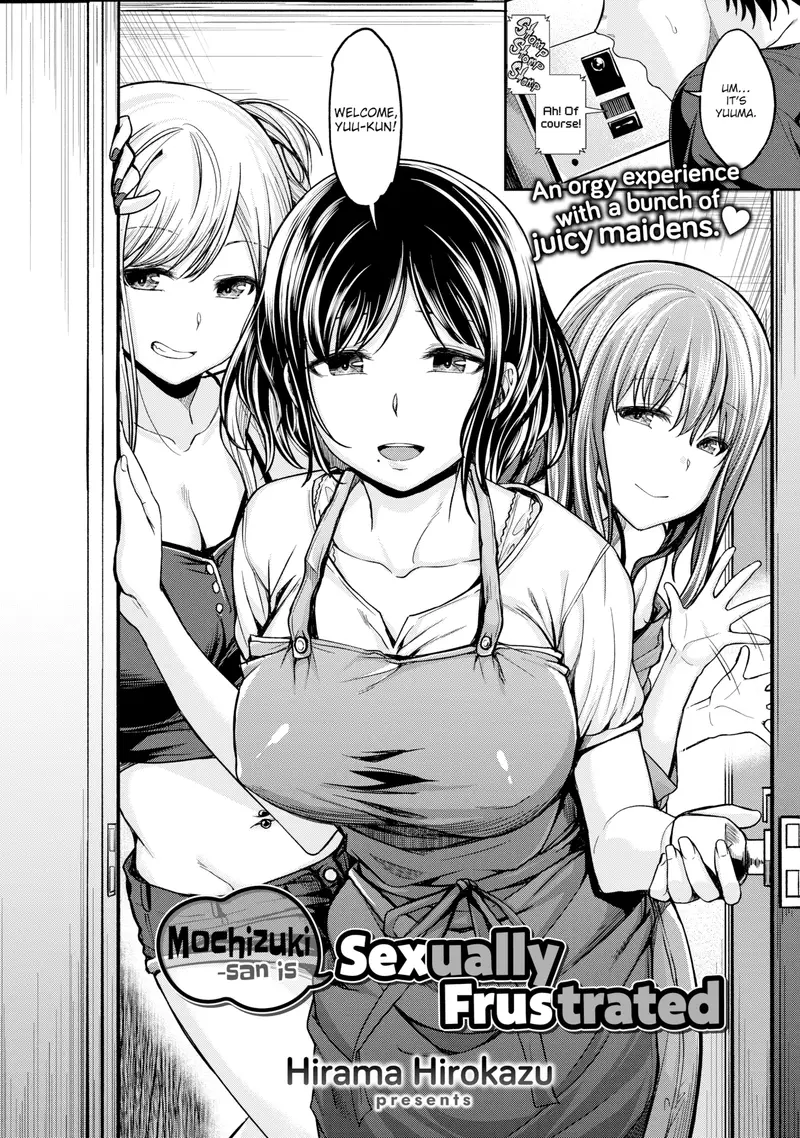 'Mochizuki-san is Sexually Frustrated' cover