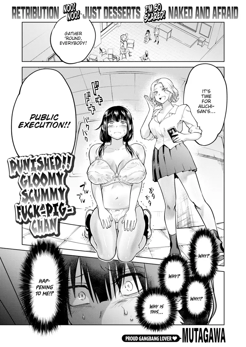 'Punished!! Gloomy Scummy Fuck-Pig-chan ❤' cover