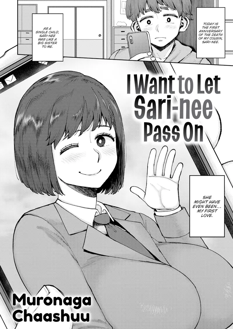 'I Want to Let Sari-nee Pass On' cover