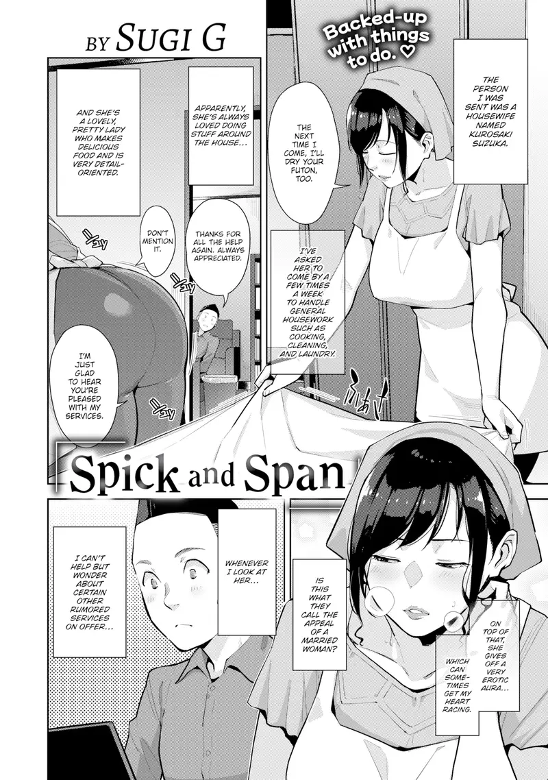 'Spick and Span' cover