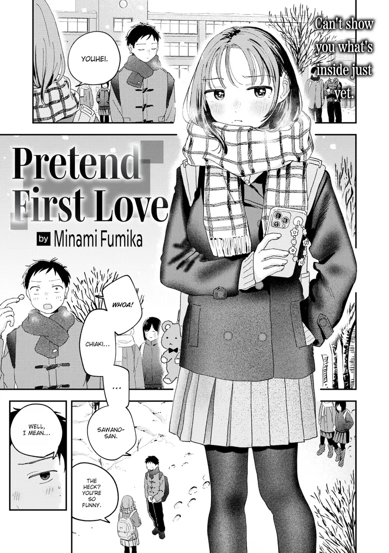 'Pretend First Love' cover