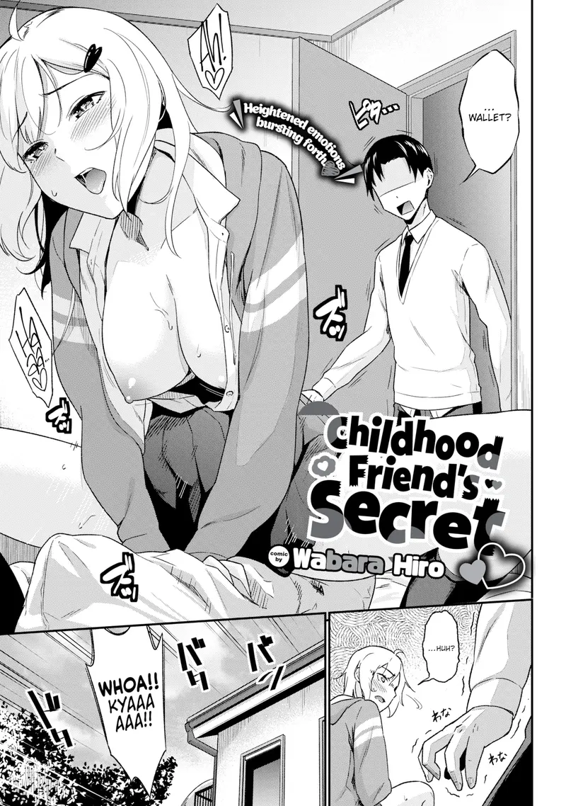 'Childhood Friend's Secret ♥' cover