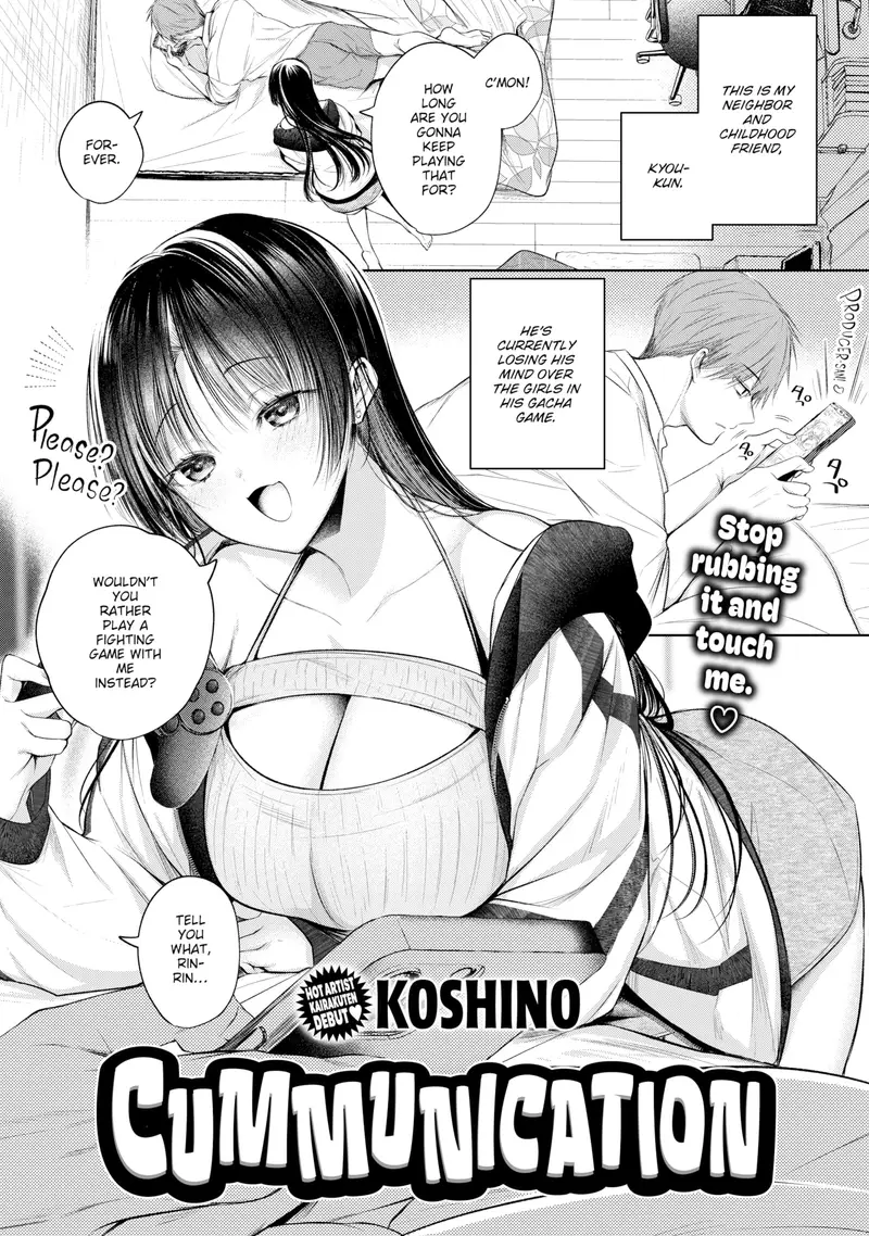 'Cummunication' cover