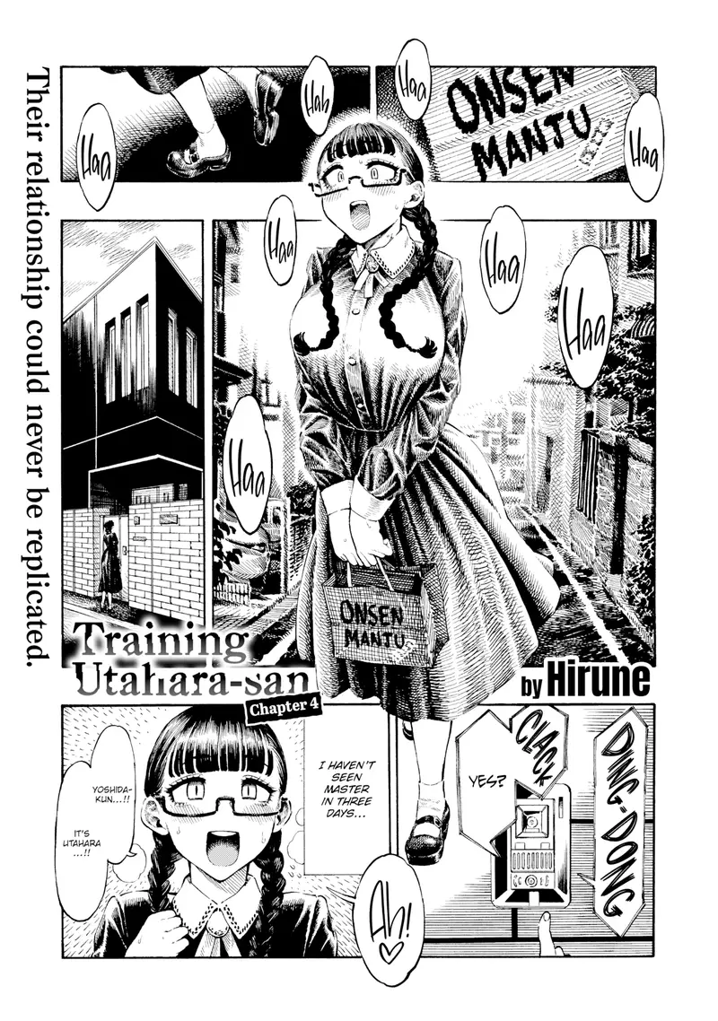 'Training Utahara-san - Chapter 4' cover