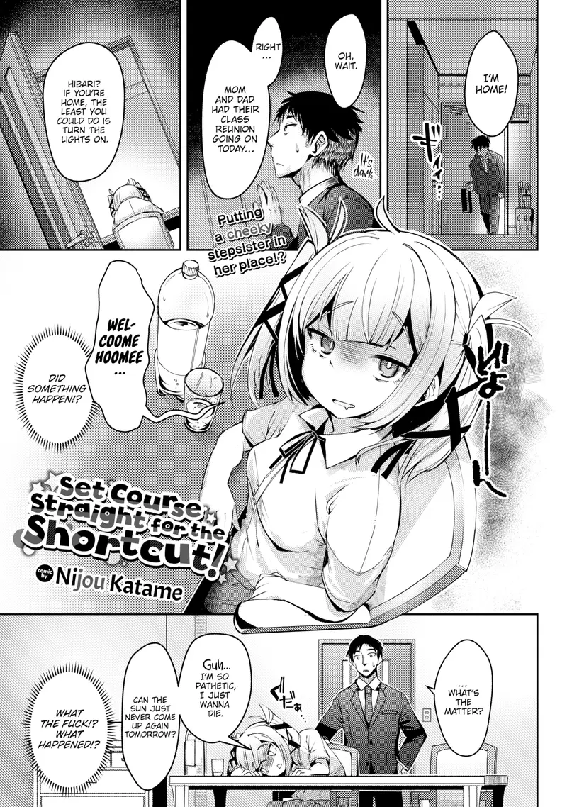 'Set Course Straight For the Shortcut!' cover