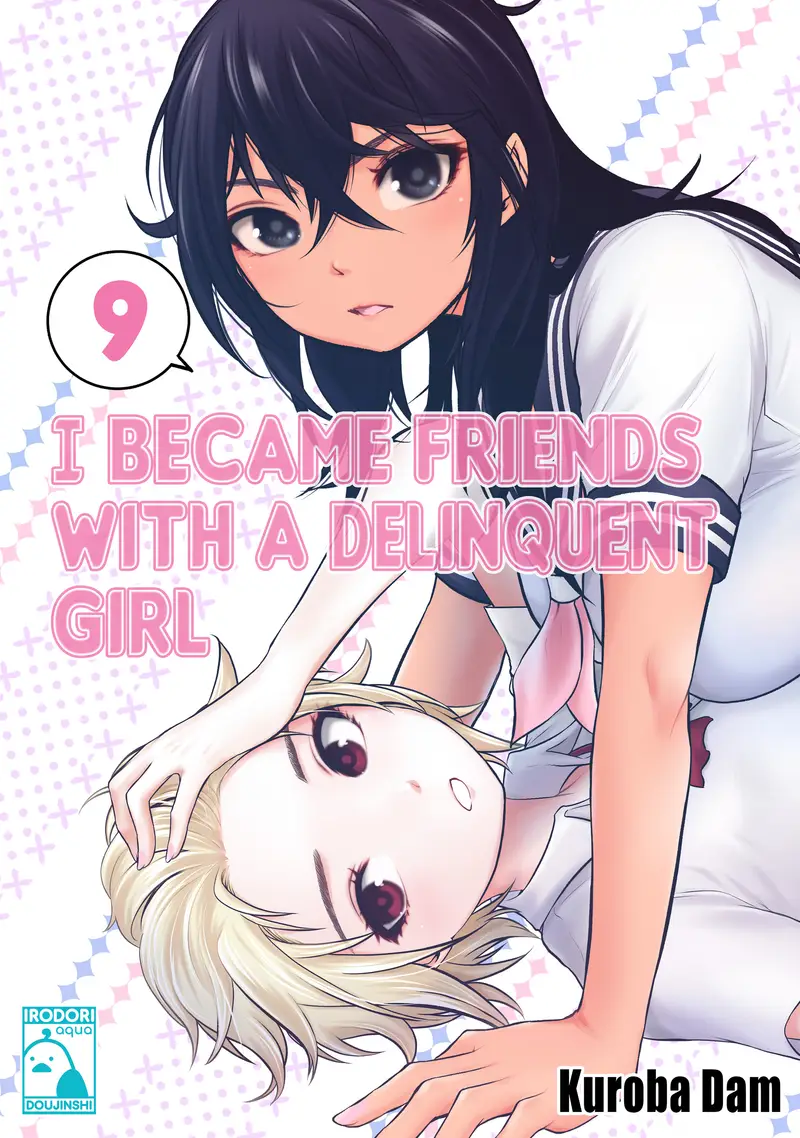 'I Became Friends with a Delinquent Girl 9' cover