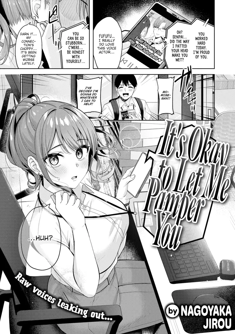 'It's Okay to Let Me Pamper You' cover