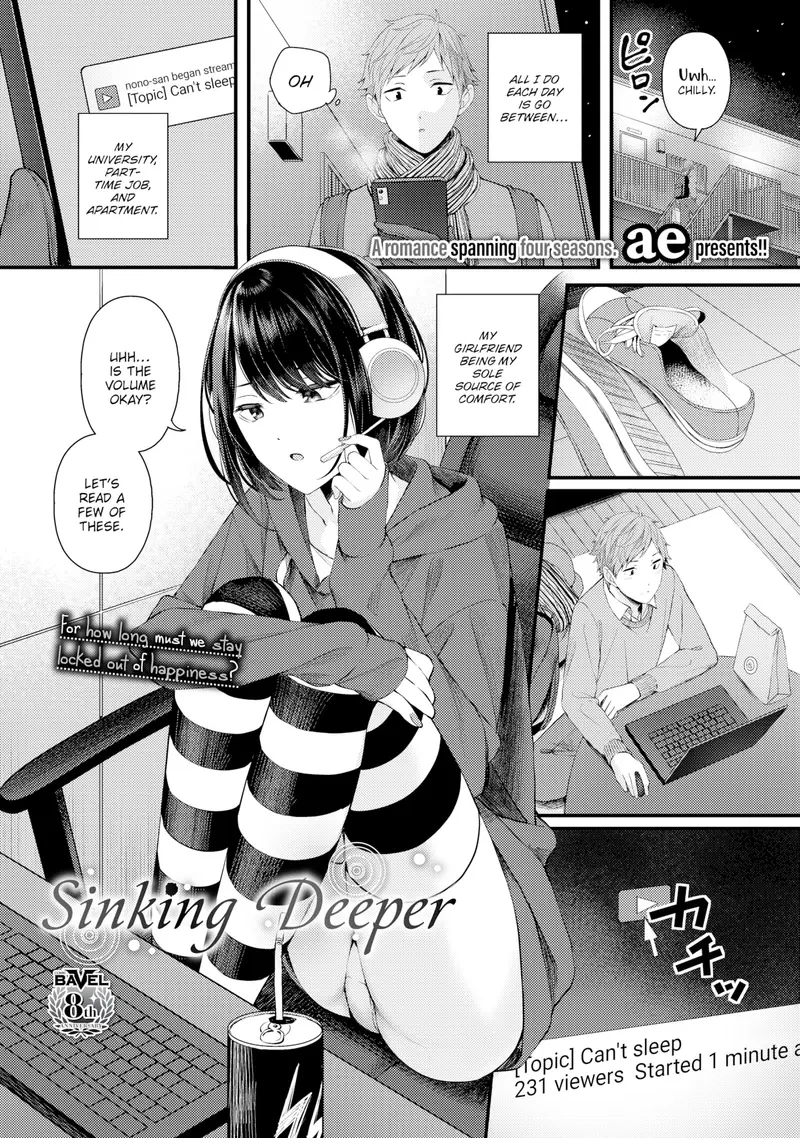 'Sinking Deeper' cover