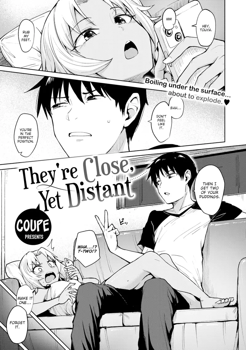 'They're Close, Yet Distant' cover