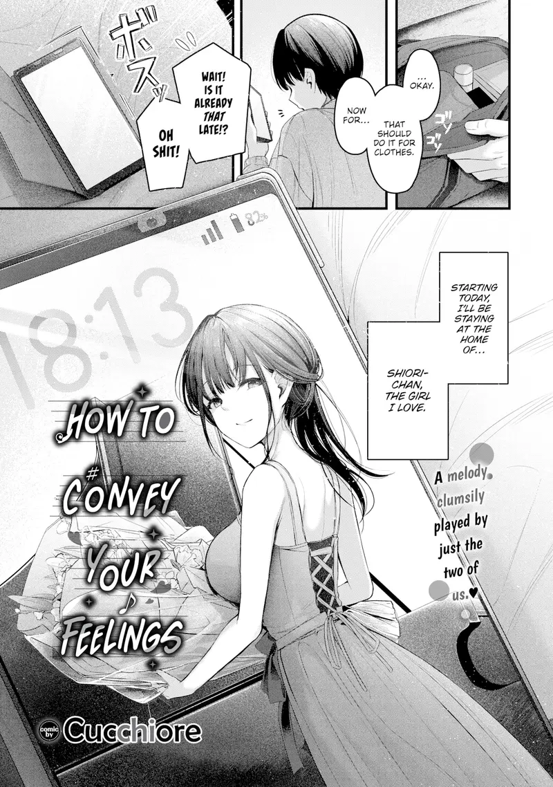 'How to Convey Your Feelings' cover