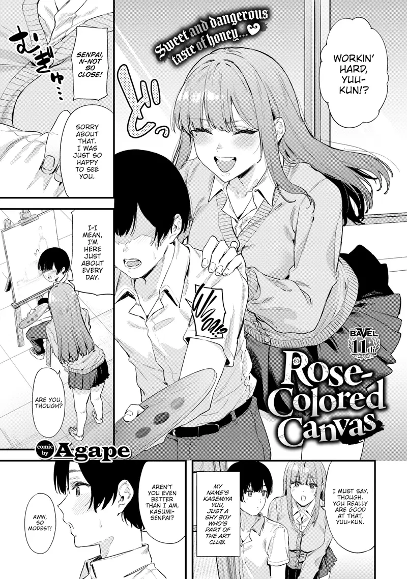 'Rose-Colored Canvas' cover